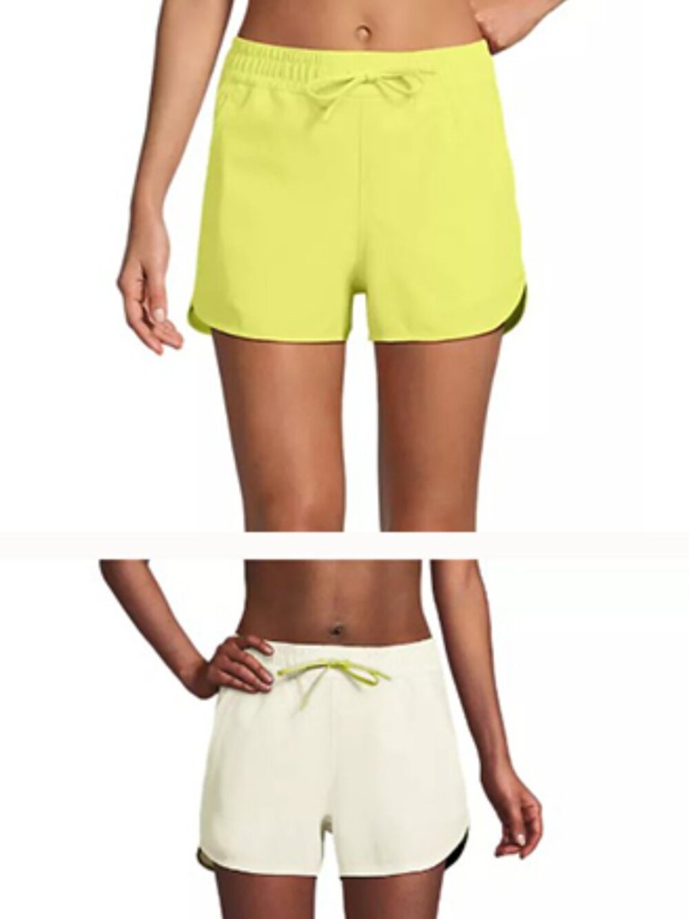 Lands' End 3 Inch Packable Cover-up Swim Shorts Bundle - Picture 13 of 13